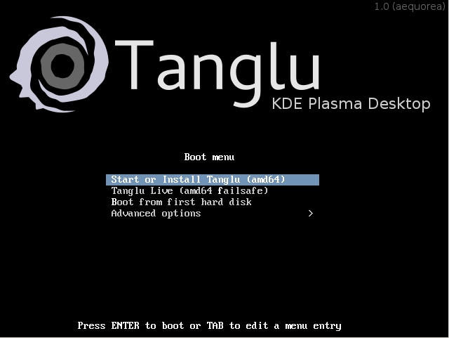 Vorschaubild für Datei:Tanglu 1.0 - Boot menu.jpg