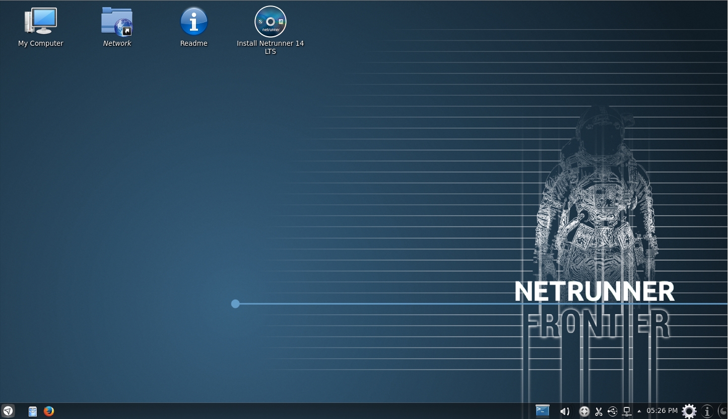 Netrunner, Version 14 Frontier - Desktop
