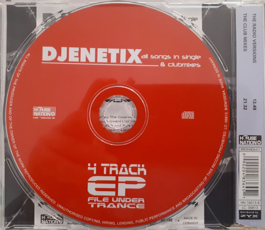 Djenetix (CD) 4 - Track EP - A Matter of Time.JPG