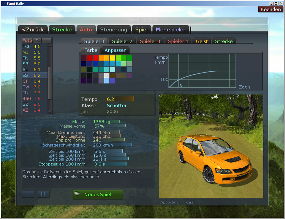 Datei:Stunt Rally 2.4 Autowahl.PNG